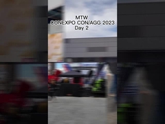CONEXPO의 MTW는 / AGG 라스베이거스를 조사합니다 2023 2 일째