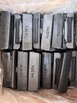 V43PN 버킷/트렌처 치아/치아 리테이너 핀