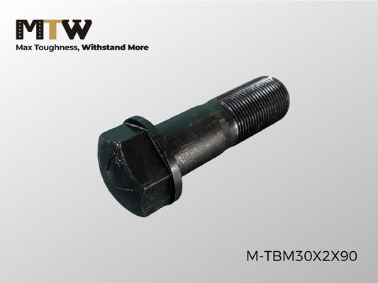 TBM30X2X90 트랙 볼트 M30×2.0×90 중장비 차대 패스너