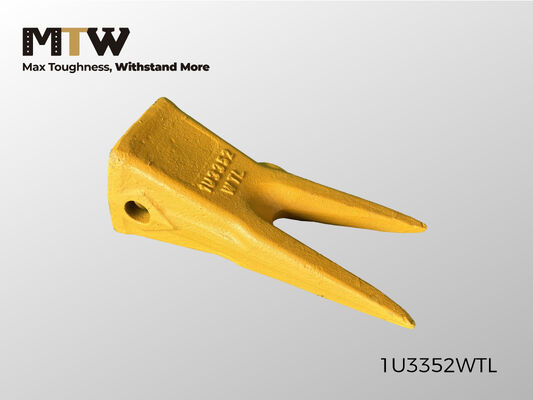 1U3352WTL 트윈 샤프 록 버킷 치아 7.1KG J350 굴삭기 로더 치아