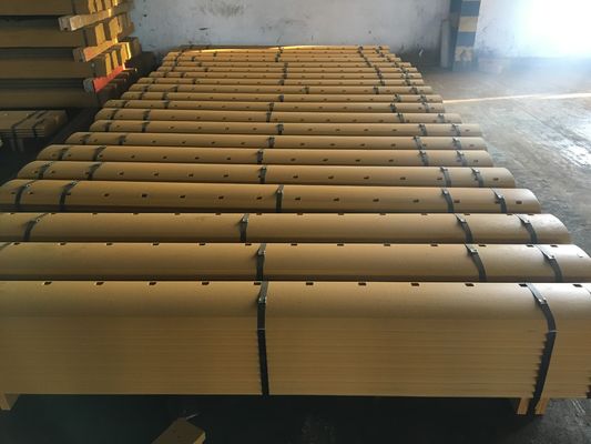7D1158 DBC 불도저 최첨단 16×203×2133mm 곡선 블레이드 마모 부분 49KG