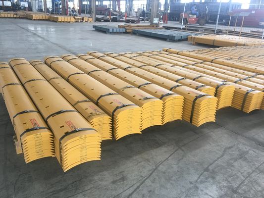 7D1576 DBC 불도저 최첨단 19×203×1828mm 곡선 블레이드 마모 부분 50KG