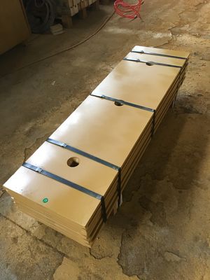 1006668 DBF 불도저 최첨단 30×360×1399mm 잎 착용 부분 103KG