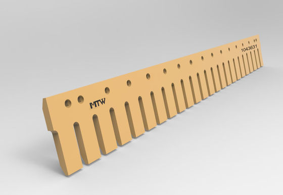 1043631 SDBF 그레이더 최첨단 45×254×2438mm 고강도 마모 부품 163.6KG
