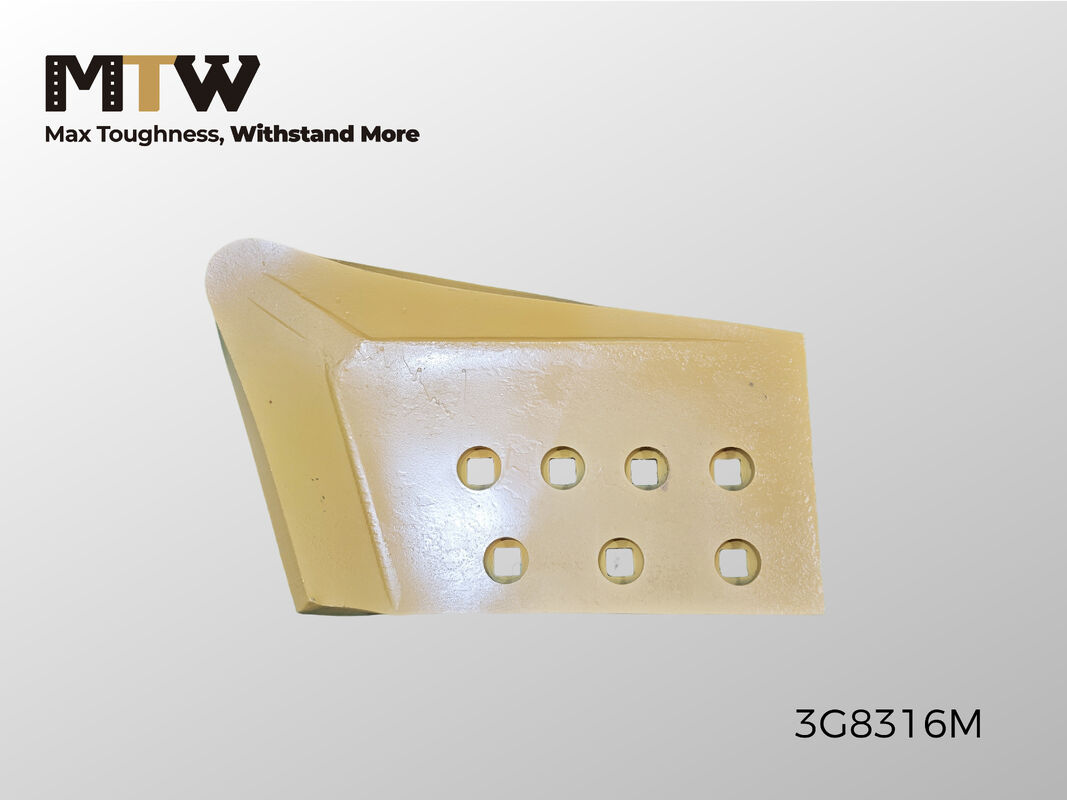 3G8316 HCEB 끝자락 32×333×549 7홀 중량 툴도저 끝자락