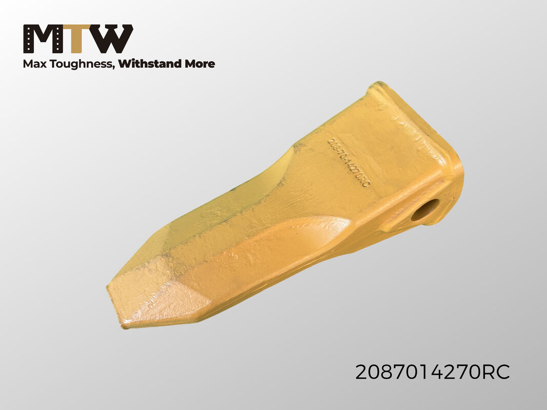 208-70-14270RC Rock Bucket Tooth 13.1KG Excavator Wear Part