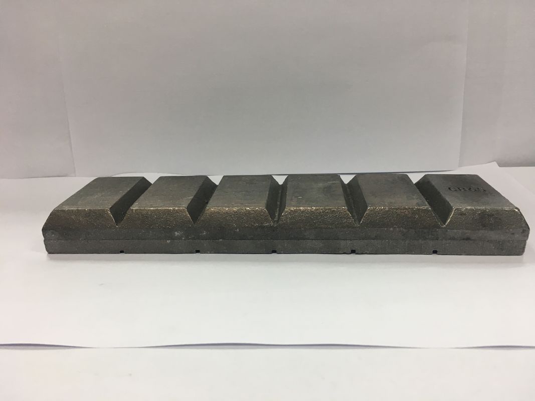 CB150 초콜릿 블록 마모 부품 240×150×23mm 중장비 마모 보호 부품 6KG